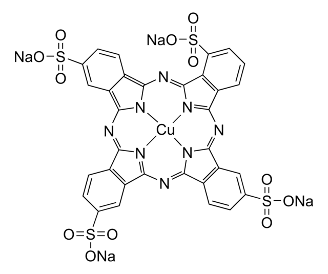 铜酞菁-3,4',4'',4'''-四磺酸 四钠盐 Dye content 85&#160;%