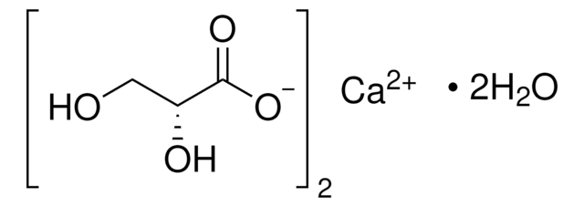 D-Glyceric acid calcium salt dihydrate 99%