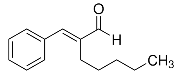 &#945;-Amylcinnamaldehyde mixture of cis and trans, &#8805;97%, stabilized, FG