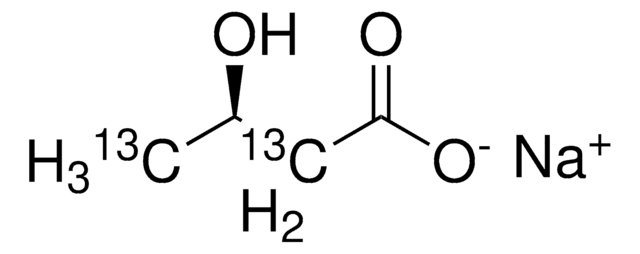 D-&#946;-Hydroxybuttersäure-2,4-13C2 Natriumsalz &#8805;99 atom % 13C, &#8805;98% (CP)