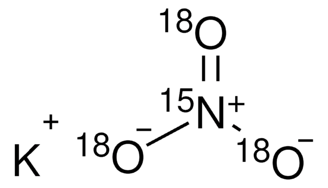 Potassium nitrate-15N,18O3 95 atom % 18O, 98 atom % 15N