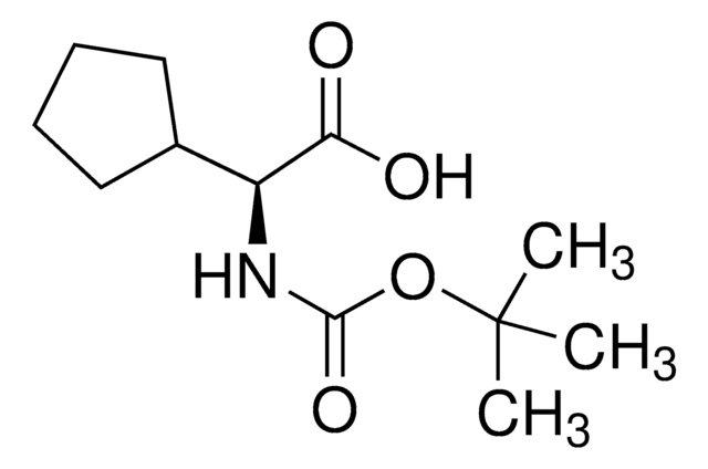 (2S)-[(tert-Butoxycarbonyl)amino](cyclopentyl)ethanoic acid