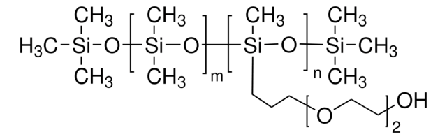 Poly[dimethylsiloxane-co-[3-(2-(2-hydroxyethoxy)ethoxy)propyl]methylsiloxane] viscosity 75&#160;cSt&#160;(lit.)