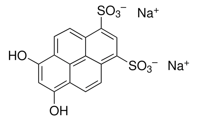 6,8-Dihydroxy-1,3-pyrendisulfonsäure Dinatriumsalz BioReagent, suitable for fluorescence, &#8805;97.0% (HPCE)