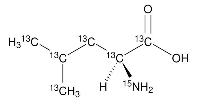 L-Leucin-13C6,15N 98 atom % 15N, 98 atom % 13C, 99% chiral purity basis