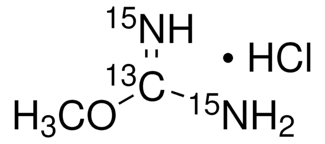 O-甲基异脲-13C,15N2 盐酸盐 98 atom % 15N, 99 atom % 13C