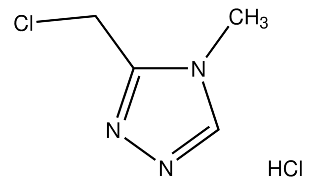 3-(Chloromethyl)-4-methyl-4H-1,2,4-triazole hydrochloride AldrichCPR