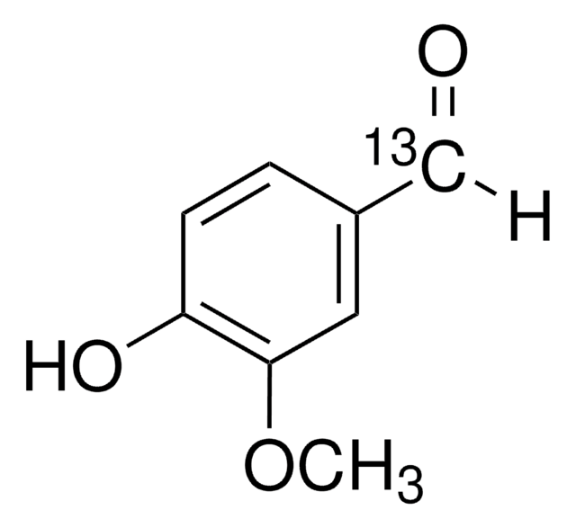 Vanillin-&#945;-13C 99 atom % 13C