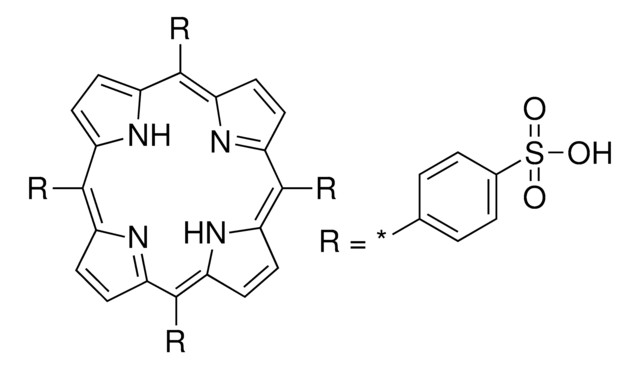 4,4&#8242;,4&#8243;,4&#8243;&#8242;-(Porphin-5,10,15,20-tetrayl)-tetrakis-(benzolsulfonsäure) for spectrophotometric det. of transition metals, &#8805;95.0%