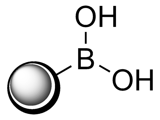 Boronsäure, polymer gebunden 200-400&#160;mesh, extent of labeling: 1.3-2.3&#160;mmol/g loading, 1&#160;% cross-linked with divinylbenzene