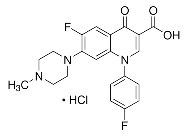 ジフロキサシン 塩酸塩 VETRANAL&#174;, analytical standard