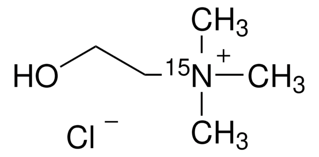 氯化胆碱-15N &#8805;98 atom % 15N, &#8805;99% (CP)