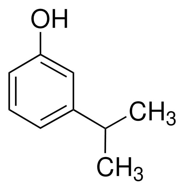 3-Isopropyl-phenol certified reference material, TraceCERT&#174;, Manufactured by: Sigma-Aldrich Production GmbH, Switzerland