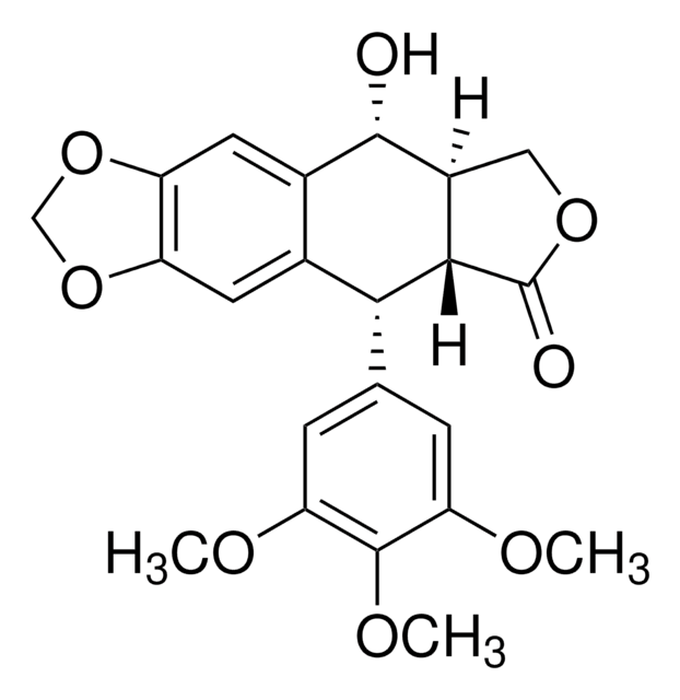 Podophyllotoxin for system suitability European Pharmacopoeia (EP) Reference Standard