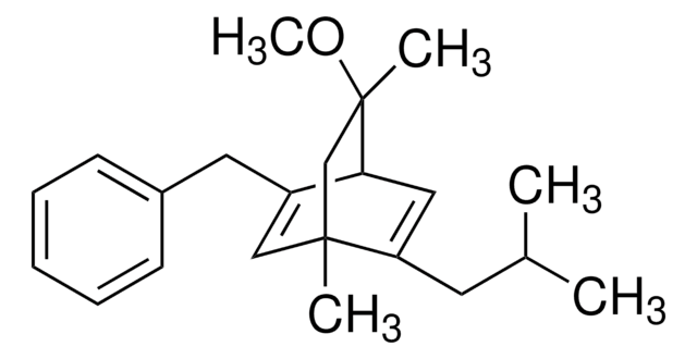 (1S,4S,8S)--5-ベンジル-8-メトキシ-1,8-ジメチル-2-(2'-メチルプロピル)-ビシクロ[2.2.2]オクタ-2,5-ジエン 97%