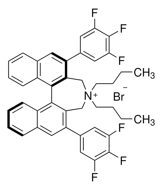 (11bR)-(&#8722;)-4,4-Dibutyl-4,5-dihydro-2,6-bis(3,4,5-trifluorophenyl)-3H-dinaphth[2,1-c:1&#8242;,2&#8242;-e]azepinium bromide Nagase purity