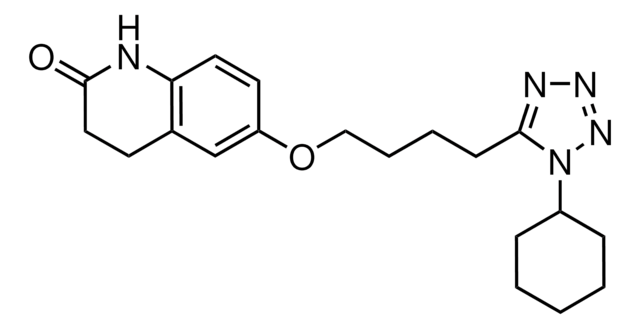 シロスタゾール &#8805;98% (HPLC), powder