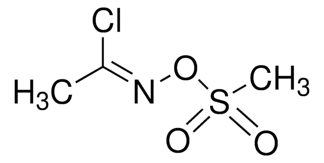 N-((Methylsulfonyl)oxy)acetimidoyl chloride &#8805;95%