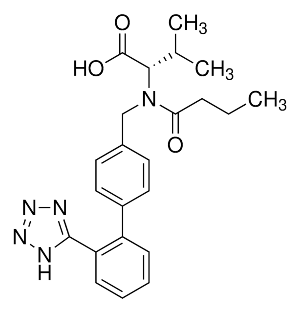 N-(1-Oxobutil)-N-[[2&#8242;-(2H-tetrazol-5-il)[1,1&#8242;-bifenil]-4-il]metil]-L-valina Pharmaceutical Secondary Standard; Certified Reference Material