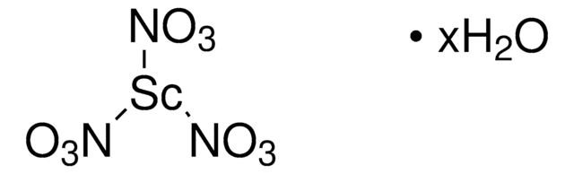 硝酸钪(III) 水合物 99.9% trace metals basis