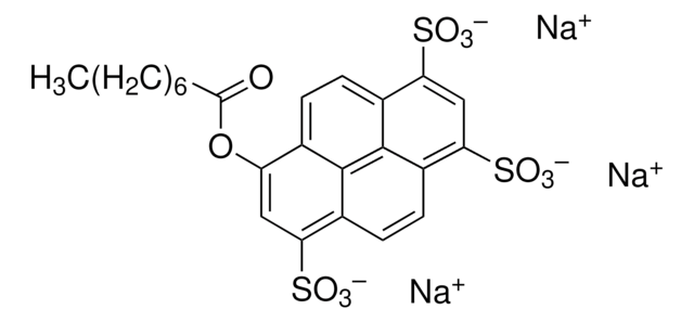 8-Octanoyloxypyren-1,3,6-Trisulfonsäure Trinatriumsalz suitable for fluorescence, &#8805;90% (HPCE)