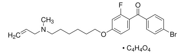 OSC Inhibitor, Ro 48-8071 The OSC Inhibitor, Ro 48-8071, also referenced under CAS 189197-69-1, controls the biological activity of 2,3-oxidosqualene:lanosterol cyclase activity (OSC).