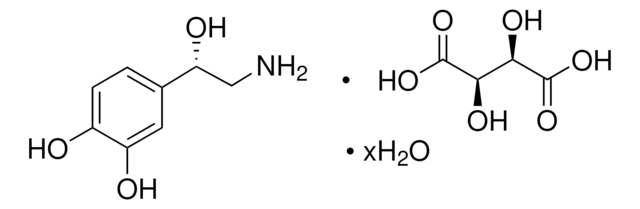 Norepinephrine L-bitartrate hydrate 99%