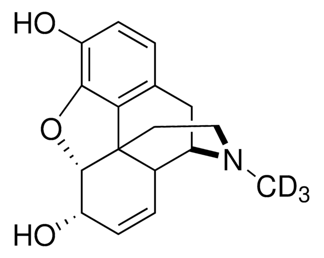 Morphin-D3 -Lösung 100&#160;&#956;g/mL in methanol, ampule of 1&#160;mL, certified reference material, Cerilliant&#174;