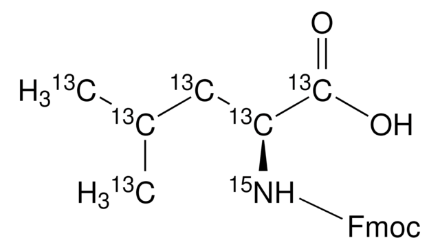 Fmoc-Leu-OH-13C6,15N 98 atom % 15N, 98 atom % 13C, 99% (CP)