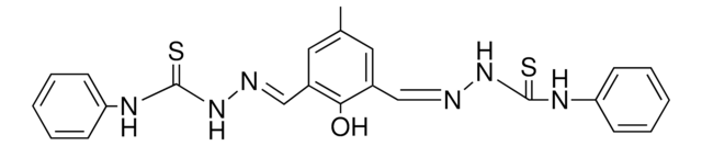 2-HYDROXY-5-METHYLISOPHTHALALDEHYDE BIS(N-PHENYLTHIOSEMICARBAZONE) AldrichCPR