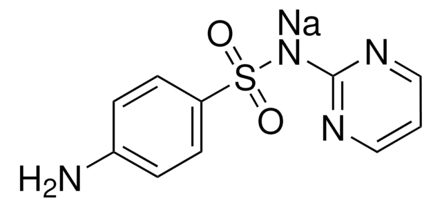 スルファジアジン ナトリウム塩 &#8805;98% (HPLC)