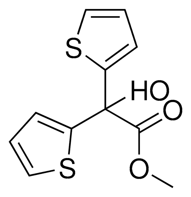 Di-2-thienylglycolic acid methyl ester certified reference material, TraceCERT&#174;, Manufactured by: Sigma-Aldrich Production GmbH, Switzerland