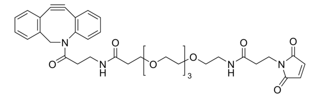 Dibenzocyclooctyne-PEG4-maleimide for Copper-free Click Chemistry