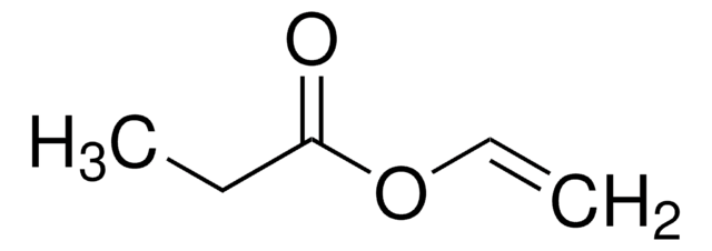 プロピオン酸ビニル contains &lt;100&#160;ppm monomethyl ether hydroquinone as inhibitor, 98%