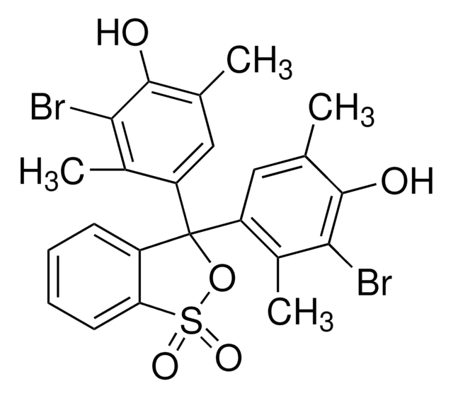 Bromoxylenolblau indicator grade, Dye content 95&#160;%