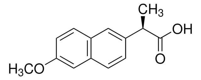 (R)-(&#8722;)-6-メトキシ-&#945;-メチル-2-ナフタレン酢酸 Pharmaceutical Secondary Standard; Certified Reference Material