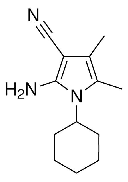 2-amino-1-cyclohexyl-4,5-dimethyl-1H-pyrrole-3-carbonitrile AldrichCPR