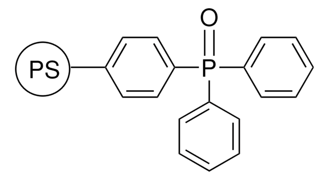 聚合物键合型三苯基氧膦 200-400&#160;mesh particle size, extent of labeling: 2.5-3.0&#160;mmol/g P loading, 2&#160;% cross-linked with divinylbenzene