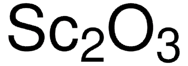 Scandium(III) oxide 99.99% trace rare earth metals basis