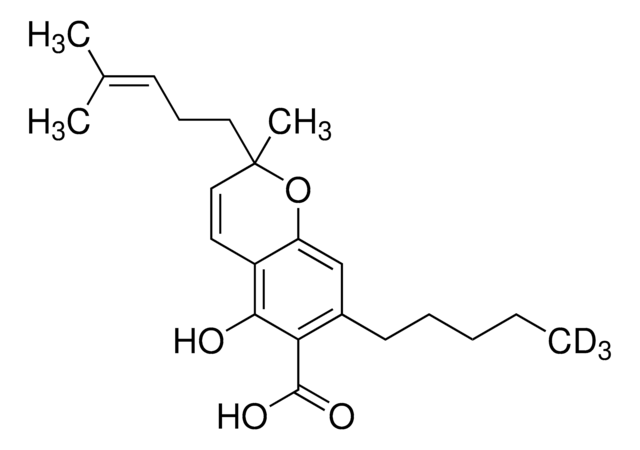 Cannabichromenic acid-D3 (CBCA-D3) solution 100&#160;&#956;g/mL (1% DIPEA and 0.05% Ascorbic Acid in Acetonitrile), certified reference material, ampule of 1&#160;mL, Cerilliant&#174;