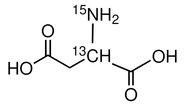 DL-Asparaginsäure-2-13C,15N 98 atom % 15N, 99 atom % 13C