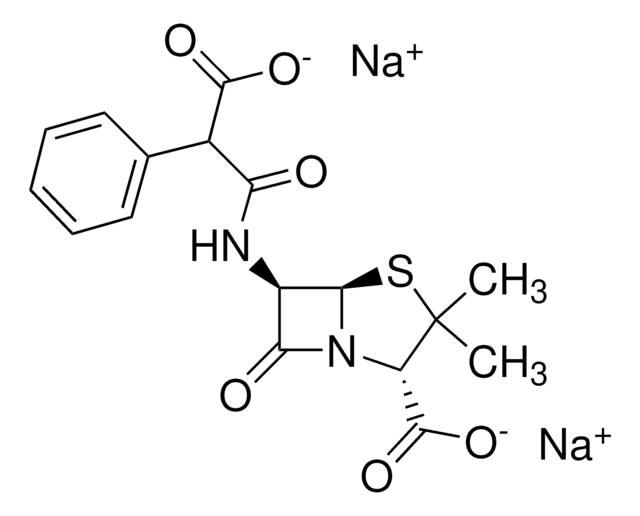 Carbenicillina BioReagent, suitable for plant cell culture