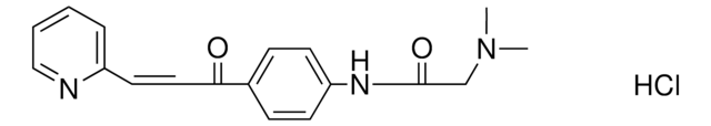 2-DIMETHYLAMINO-N-(4-(3-PYRIDIN-2-YL-ACRYLOYL)-PH)-ACETAMIDE, HYDROCHLORIDE AldrichCPR