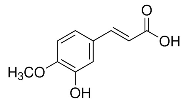 3-Hydroxy-4-methoxyzimtsäure, überwiegend trans 97%