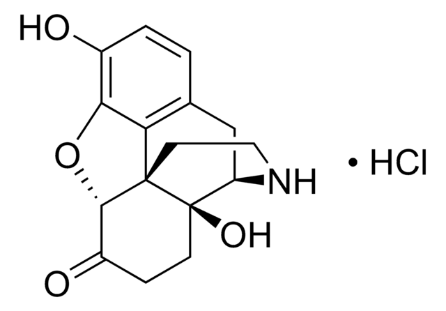 去甲羟吗啡酮 盐酸盐 溶液 1.0&#160;mg/mL in methanol: DMSO (80:20) (as free base), ampule of 1&#160;mL, certified reference material, Cerilliant&#174;