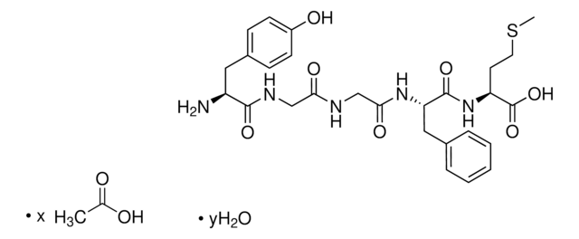 [Met5]エンケファリン 酢酸塩 水和物 &#8805;95.0% (HPLC), powder