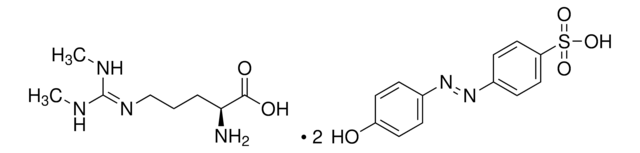 NG,NG&#8242;-ジメチル-L-アルギニン ジ(p-ヒドロキシアゾベンゼン-p&#8242;-スルホン酸)塩 &#8805;99% (TLC)