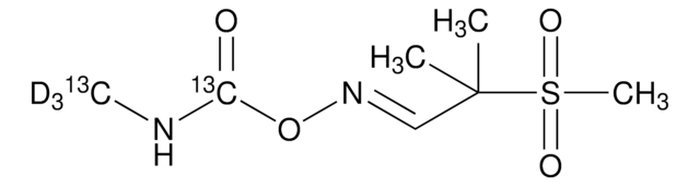 Aldicarb-(N-methyl-13C,d3, carbamoyl-13C)sulfon &#8805;98 atom %, &#8805;98% (CP)