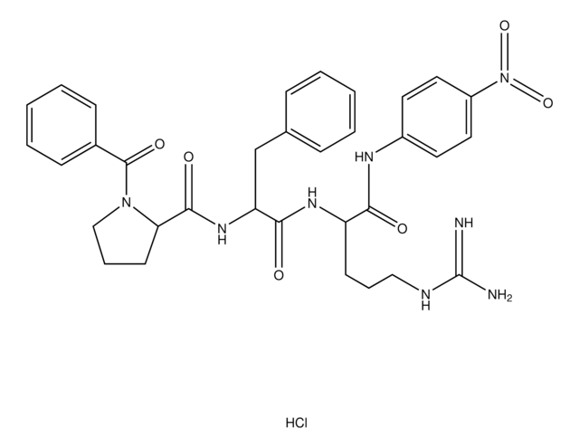 N-Benzoil-Pro-Phe-Arg-p-nitroanilida hydrochloride protease substrate