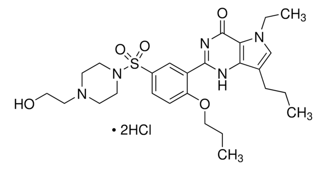 Mirodenafil dihydrochloride &#8805;98% (HPLC)